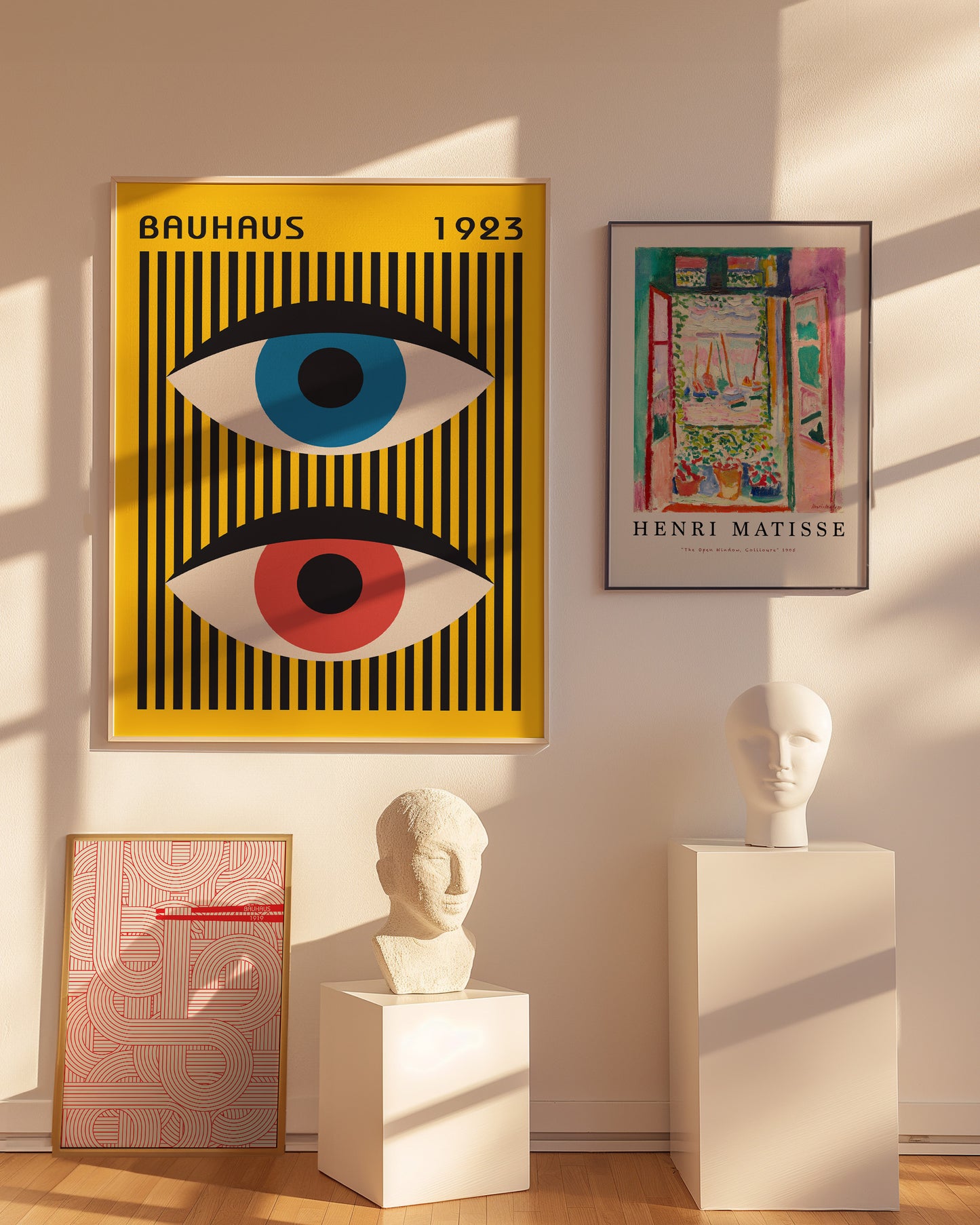 Dual Vision by Bauhaus - Abstract Geometric Art Print