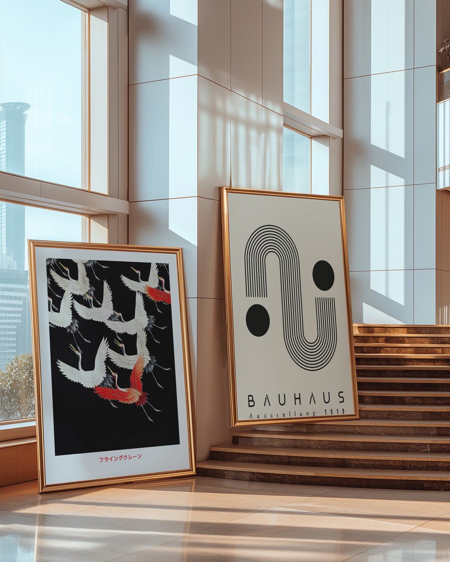 Bauhaus Ausstellung 1923 Poster by Bauhaus – Geometric Bauhaus Wall Art Print
