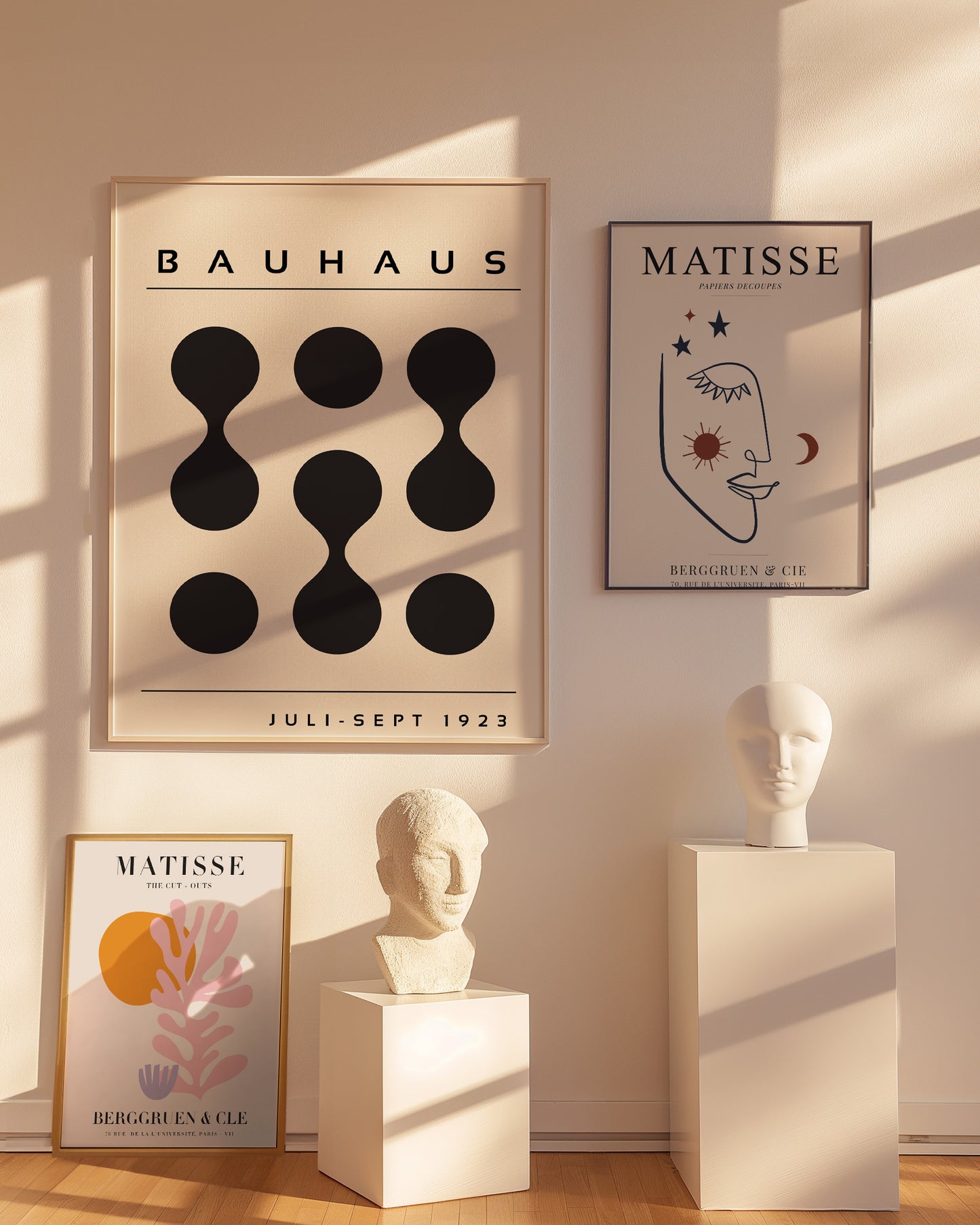 Ausstellung Juli–September 1923 Poster by Bauhaus