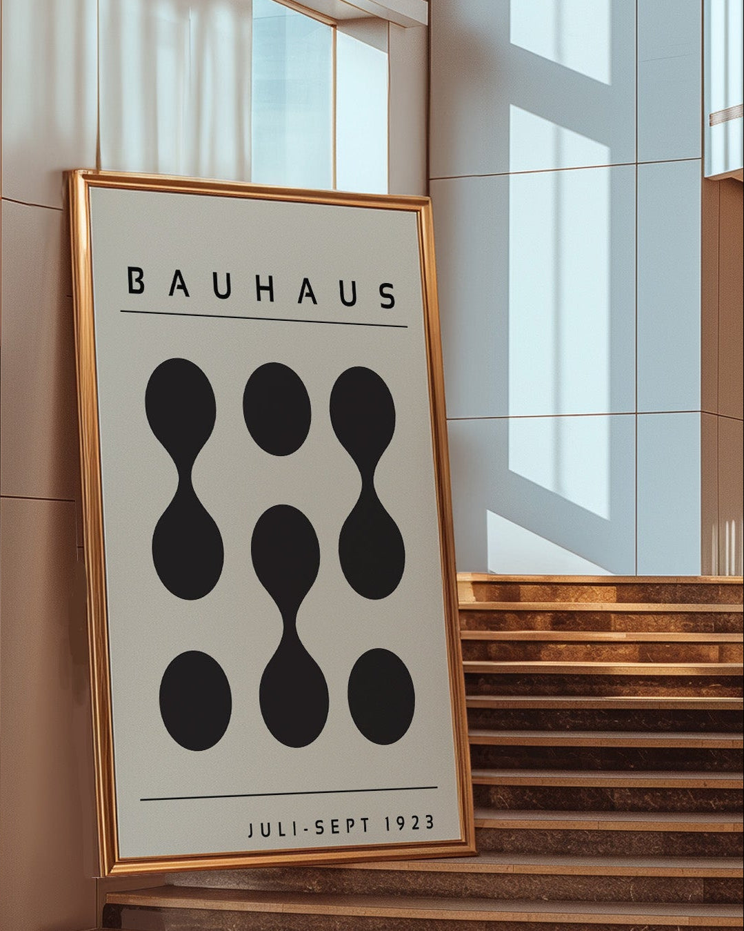Ausstellung Juli–September 1923 Poster by Bauhaus