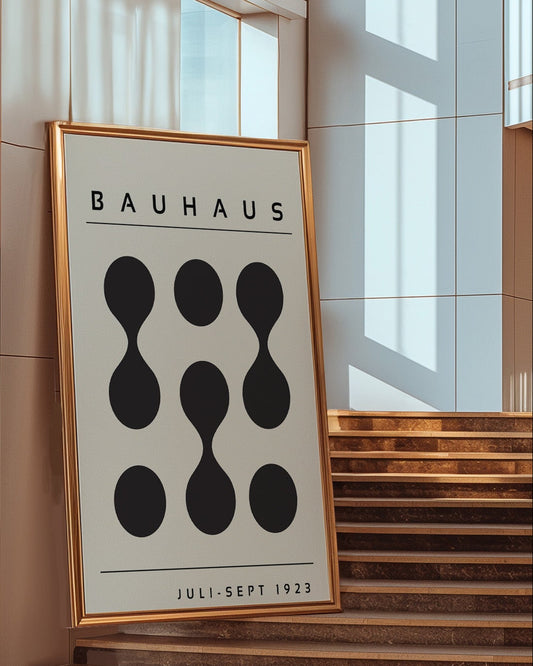 Ausstellung Juli–September 1923 Poster by Bauhaus