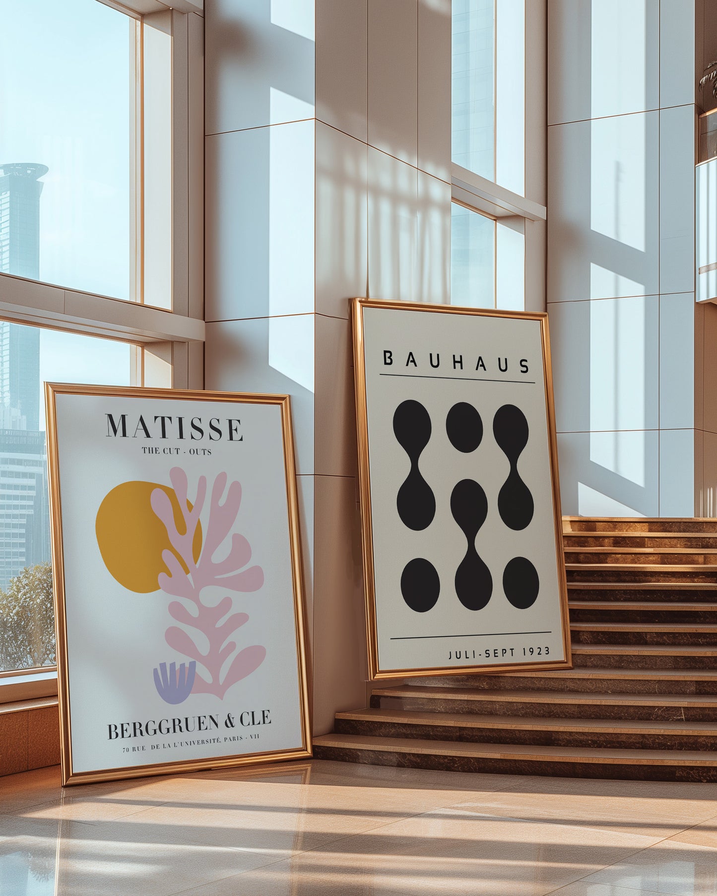 Ausstellung Juli–September 1923 Poster by Bauhaus
