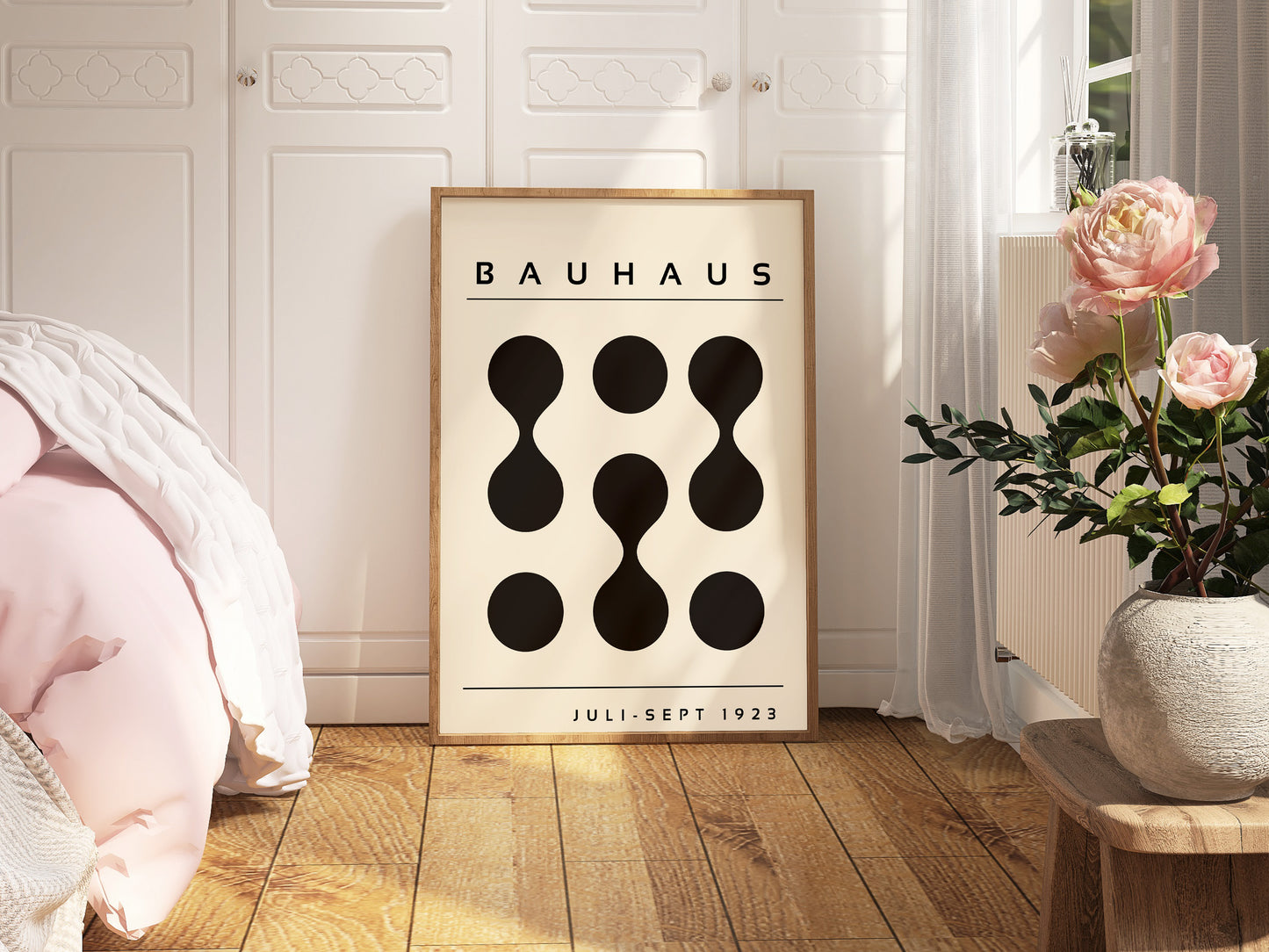 Ausstellung Juli–September 1923 Poster by Bauhaus
