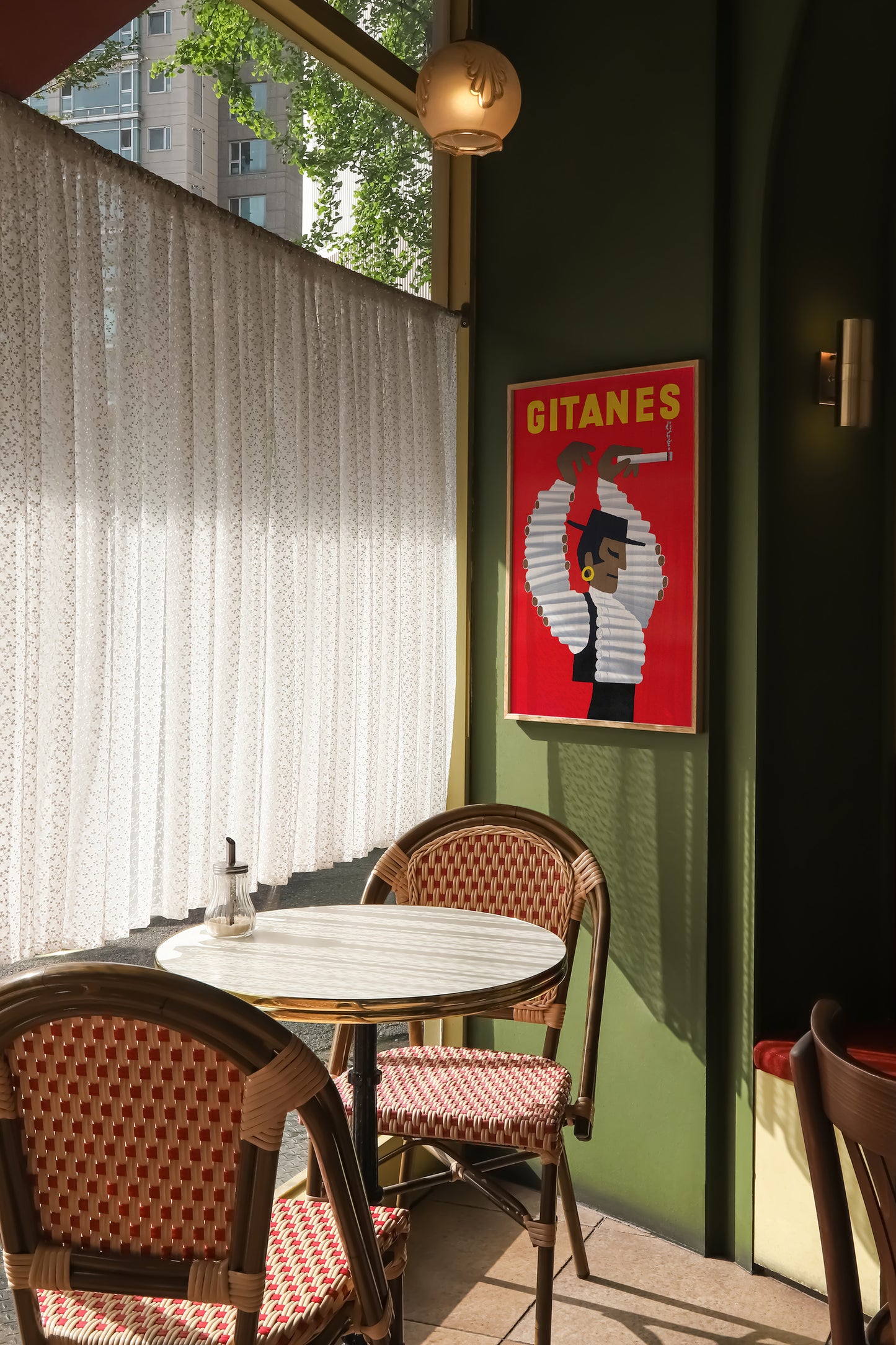 Vintage Gitanes Poster by Hervé Morvan - French Advertising Wall Art Print
