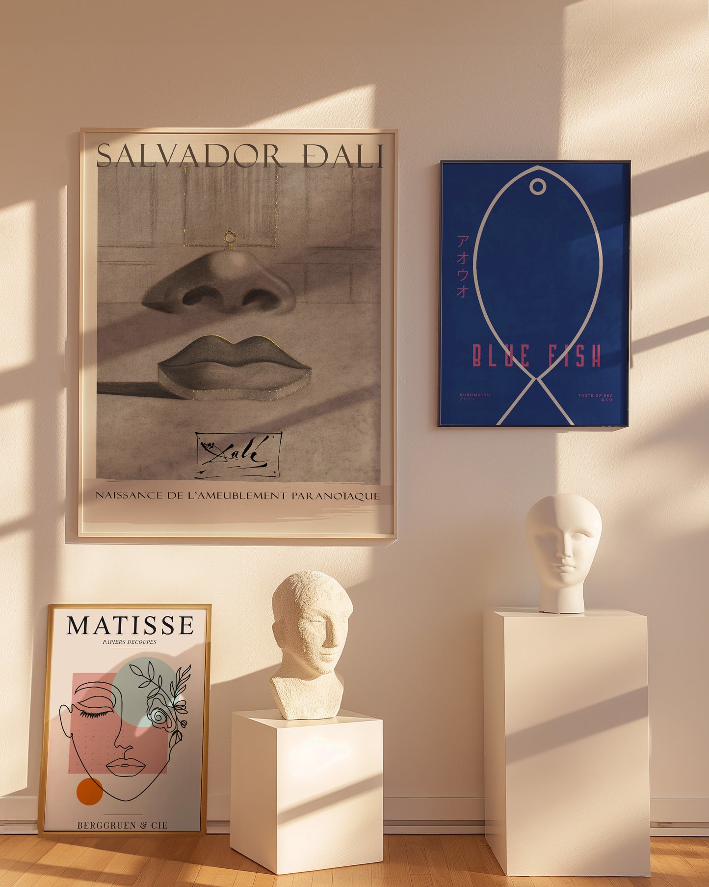 Naissance de l’Ameublement Paranoïaque by Salvador Dalí - Surrealist Lips Art Print