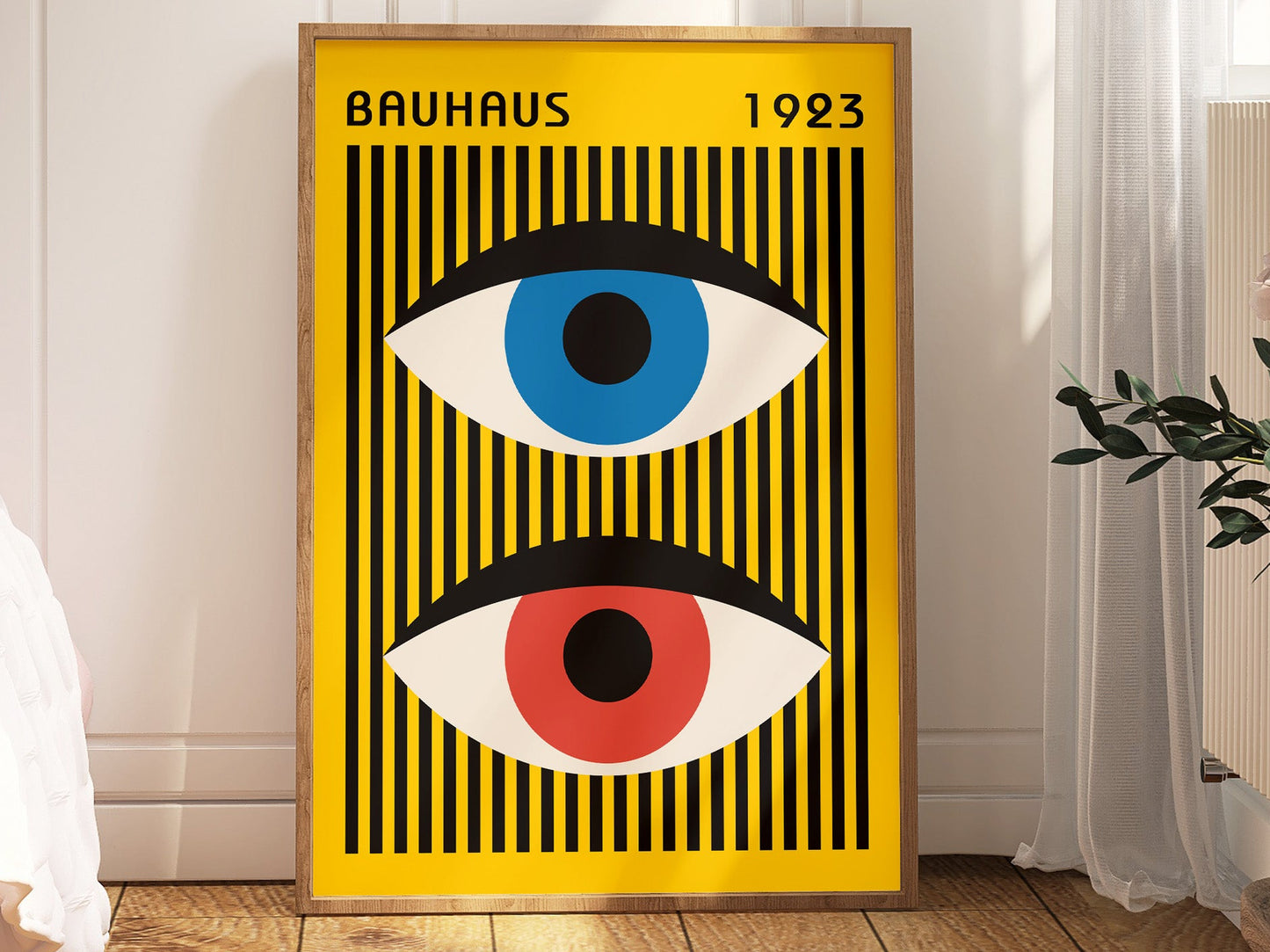 Dual Vision by Bauhaus - Abstract Geometric Art Print