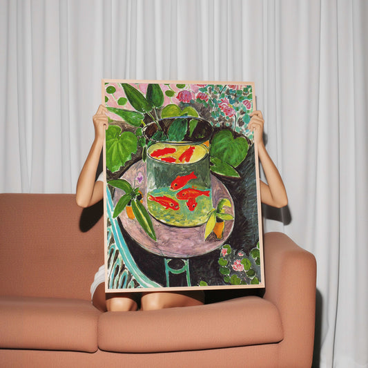 Goldfish (1911) by Henri Matisse Art Print - Fauvist Wall Art