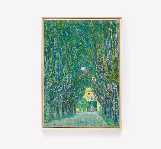 Avenue to Kammer Castle by Gustav Klimt